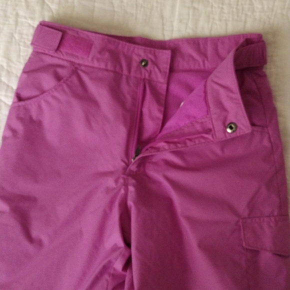Girls Columbia Outgrown Ski Pants Pink Size M - Picture 4 of 13